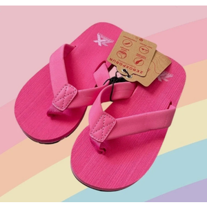 NWT ZeroXposur Kid’s Size 1/2 Pink Flip Flops for Girls
