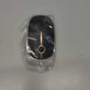 VssoPlor Wireless Mouse, 2.4G Slim Portable Computer Laptop Mouse with Nano Receiver Quiet Silent Optical Mice for Notebook, PC, Laptop, Computer-Black and Gold