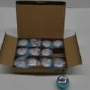 Tebery 12 Pack Round Blue Votive Candle Holders, 2-Inch Glass Tealight Candle Holder for Table Centerpiece, Wedding Decoration, Party, and Home Decor
