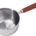 Tainless Steel Milk Boiler Mini Sauce Pan Butter Warmer Milk Pot 150Ml 300Ml 500Ml For Versatile Cooking Tasks Small Saucepan For Melting Butter Heating Milk Chocolate Sauces(300ml)