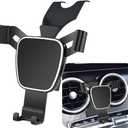 Car Phone Holder for Mercedes Benz C Class 2014-2018 c180 c200 c300，GLC Class 2015-2019 GLC200 GLC260 GLC300 Auto Accessories Navigation Bracket Interior Decoration Mobile Cell Phone Mount