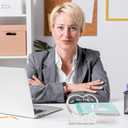 3 x Yopyame Boss Lady Gifts for Women - K9 Crystal Keepsake Gift for Boss Female Office Decor Boss Day Appreciation Christmas Retirement Going Away Promotion Thank You Birthday Gifts for Female Leaders