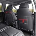 Custom Fit CRV Seat Cover for Honda CR-V 2023-2026 LX EX EX-L Sport Touring Hybrid,Faux Leather,2-Row Full Set,(Black)