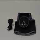 Cordless Foot Massager with Heat,3000mAh Portable Ankle Warmer Wrap,Ankle Brace 4 Heat & 3 Vibration Levels, Rechargeable Foot Relax for Men Women, Gift for Elderly (Black)