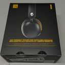 Skullcandy Grom Wireless Headphones, Volume-Limiting Audio, Comfortable Over-Ear Fit, Designed for Kids 6+, Up to 45 Hours Battery, Backup 3.5mm AUX Cable Included with Built-in Microphone - Black