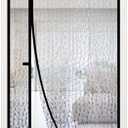 RELIANCER Magnetic Thermal Insulated Door Curtain,Waterproof EVA Door Cover,Left Right Side Opening,Fit Doors Size 30"x80",Self-Closing Insulated Doorway Curtain,Patio Auto Close Thermal Doors Screen