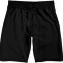 Adult Black Lounge Shorts-Large (L)