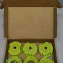 Weed Wacker String Replacement for Ryobi One Plus+ AC80RL3 .080" String Trimmer Line Refill Spool, Compatible with Ryobi 18V, 24V, 40V Trimmers(6 Spools, 1 Cap)