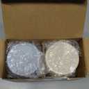 VITEVER [6 Pack] Salad Dressing Container To Go, 2.7 oz Glass Small Condiment with Lids, Dipping Sauce Cups Set, Leakproof Reusable for Lunch Box Work Trip.