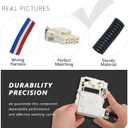 WH08X32657 WH08X37937 WH08X31222 Washer Lid Lock and Harness Kit Compatible for Specific GE Washing Machines, Lid lock & striker kit Switch