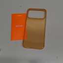 TORRAS for iPhone 17 Pro Max Case Crystal Orange, [Anti-Yellowing][Military-Grade Protection], Ultra Slim Anti-Scratch Back, Soft Bumper, Non-Slip Protective Phone Cover, Orange 6.9"