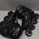 Professional Inline Skates for Men Women, Fitness Roller Skates Adult Male Female, Comfortable Breathable Speed Racing Skates with Washable Lining, Beginner Unisex, Size 37-39