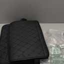 2 Pack Kick Mats Back Seat Protector，Seat Back Protector for Kids Feet Car Seat with Car Back Seat Organizer, Seat Back Protector Cover for Back of Front Seats Protect