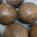Acacia Wood Decorative Ball Set of 10 for Centerpiece or Individual Use Ideal for Use in Tray Bowl or Basket Décor (2" x 2" x 2")
