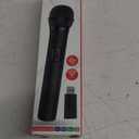 USB Wireless Microphones UHF Metal Handheld Dynamic Mic with USB Receiver for PC Computer, Laptop, Gaming, Singing Practice .Compatible with Xbox Series X/S, PS5, Switch OLED, NS Switch