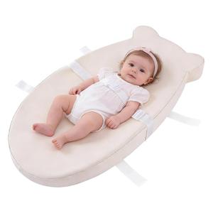 Baby Changing Pad, Waterproof & Wipeable Soft Diaper Changing Mat with PU Cover, Contoured Baby Changing Pad for Dresser & Table, with Non-Slip Safety Belt, Portable & Lightweight,Large Cushioned Foam
