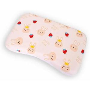 Soft Toddler Pillow for Sleeping – Breathable Small Pillow (20'' x 11.2'') with Removable Cover – Ideal for Travel & Nursery, Cuddly Bear Design – Perfect for Ages 2-4 Years