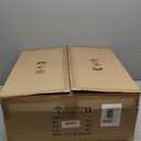 20" Gold Fandelier Ceiling Fan with Light, Gold Crystal Chandelier Ceiling Fans with Lights and Remote Control, Mid Century Enclosed Caged with 6 Speeds for Bedroom, Nursery, Living Room