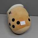 Boba Plushie, 13.7 in Boba Plush Pillow Toy Gifts for Kids, Valentine, Christmas (Brown Round Eye)