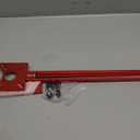 New 4 in 1 Router Milling Groove Bracket, Aluminum Alloy Router Circle Cutting Jig, Multifunctional RouterGuide for Cutting Circles, Adjustable RouterJig Tool for Woodworking (Rose Red) (Standard Size)