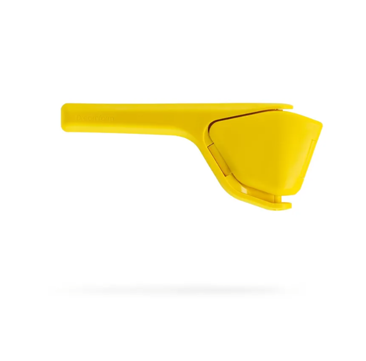 Original Lemon Fluicer Easy-Squeeze Fold-Flat Citrus Juicer - 10 Inch, Suits Lime & Lemon, Lemon 
