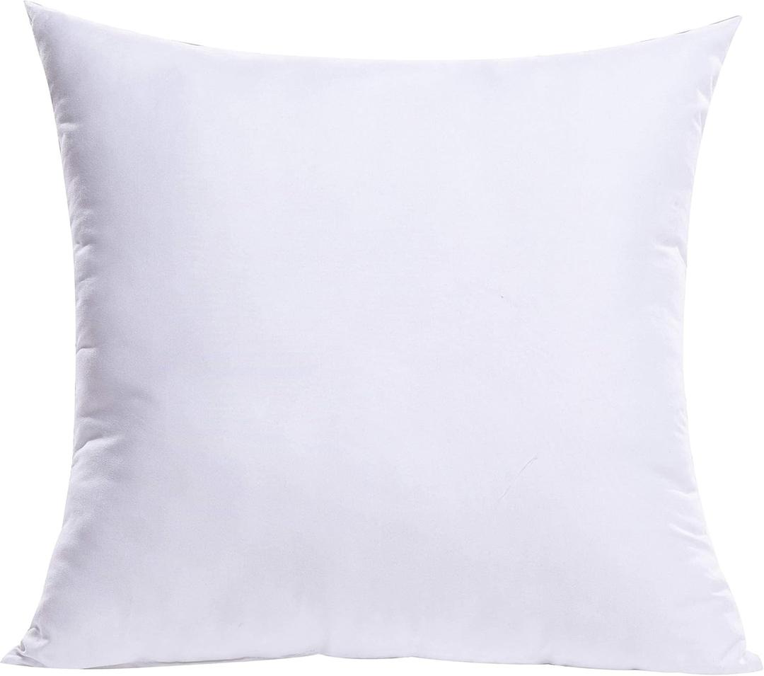 MIULEE Throw Pillow Insert Premium Pillow Stuffer Sham Square Form for Decorative Cushion Bed Couch Sofa 18x18 Inch