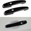 DLOVEG Exterior Door Handle Cover Compatible for 2016 2017 2018 2019 2020 2021 2022 2023 2024 Chevy Camaro Accessories Door Handle Protector Trim (Glossy Black) 1 PC