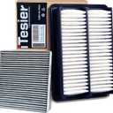 Engine & Cabin Air Filter Kit for CRV (2023-2025) 2.0L Hybrid, Accord (2023-2025) 2.0L Hybrid, Replaces 17220-6MA-J01, 80292-TF0-G01 (Only for 2.0L Hybrid)