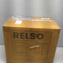 Relso Gaia Round End Table for Living Room and Farmhouse | Solid Mango Wood for Rustic Elegance | Ideal for Side Tables, Nightstands & More | Wood Side Table Round for Bedroom (Walnut), 16 inches x 16 inches x 18 inches
