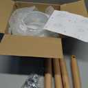 Sliner Christmas Tree Stand Christmas Tree Base Holder Stand for 8ft Tree Christmas Tree Decorations Fits up to 4.3" Less Real and Artificial Tree Base Stand for Xmas Tree up to 120 Lbs (White)