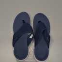 DREAM PAIRS Women's Arch Support Soft Cushion Flip Flops Thong Sandals (8.5, Navy)