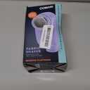 Conair Fabric Shaver and Lint Remover, Battery Operated Portable Fabric Shaver, Lavender