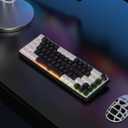 Gaming Keyboard 65%, Wired Mechanical Keyboard, Hall Effect Keyboard, Magnetic Mechanical Keyboard, Rapid Trigger & 8000Hz Polling Rate, 65% Gasket Mount with Knob, RGB Backlit, Black