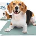 The Green Pet Shop Cool Pet Pad - Small, Sage Grey - Self-Cooling, Pressure Activated Mat for Dogs & Cats from 9-20 lbs - Non-Toxic Gel, No Water Needed