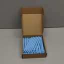 Fulmoon 50 Pcs Ballpoint Pens Bulk Retractable Comfortable Writing Pens Cute Christmas Back to School Supplies in Medium Point 1.0 mm for Teacher Student Baby Shower (Light Blue)