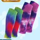 Doctor's Select 2 Pairs Copper Calf Compression Sleeve - Leg Compression Sleeves for Women & Men, Shin Splint Relief (XL)
