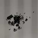 40PCS L Bracket Corner Brace Sets, Stainless Steel Corner Brackets, 90 Degree Right Angle Bracket, Metal L Brackets for Shelves Wood Furniture Cabinet Chair Drawer with 80PCS Screws, Black (20mmx20mm)