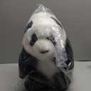 Cute Weighted Panda Stuffed Animal - Panda Plush Gifts Stuff, Hugging Weighted Stuffed Animals for Adults & Kids, 15 Inches 5 Lbs Plush Toys for Girls, Faux Fur (Menglan(5 Months Old))