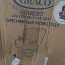 Graco Extend2Fit 2-in-1 Convertible Car Seat, Redmond 2 Modes of Use: Extended Rear (up to 50lbs.) & Forward-Facing Harness; Adjustable Extension Panel, Grows with Your Child, Mfg Date 05/24/2024 