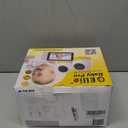 Ellie Pro Baby Monitor with 2 Cameras,5'' IPS 2K UHD Resolution,6000mAh Battery, Remote Pan-Tilt-5X Zoom, 2-Way Talk,No WiFi, Night Vision, Virtual Fence and 1000ft Range