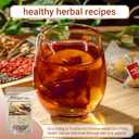 Ginseng Five Treasures Tea  Natural Herbal Detox Tea Bags, Traditional Chinese Blend for Gentle Daily Balance & Kidney Wellness, for Men & Women