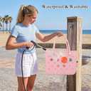 Large EVA Tote, Water Resistant, Sand Resistant Beach Bag for Women