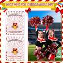 Suncalla 30 Sets 60 Pcs Cheer Team Gifts Bulk Cheerleader Duck Pins Brooches Good Luck Duck Tags Inspirational Gift Accessories for Competition Game Teammates Cheer Gifts Bulk for Team