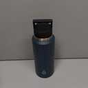BJPKPK Insulated Water Bottles, Dishwasher Safe 36 oz Water Bottle with Handle, Leakproof BPA Free Water Jug, Stainless Steel Thermos for Sports, Navy Blue