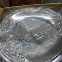 Chafing Dishes for Buffet 4 Pack, 6QT Round Chafing Dish Buffet Set 304 Stainless Steel Food Warmers for Parties Buffet Catering Events, Buffet Servers and Warmers, Chafers Servers Sets, Gold & Silver