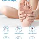 Bunion Corrector for Women & Men, Breathable Toe Straightener for The Thumb and Little Toe, Comfortable & Adjustable for Day/Night Use, Bunion Relief Splint(1 Pair)
