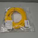 OS2 LC to LC Fiber Patch Cable,OFNP Singlemode Fiber Optic Cable 1G/10GB SMF Duplex Jumper Patch Cord 9/125m for SFP+ Transceiver-3m(9.84FT) 4Pack