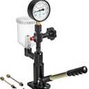 Mophorn probador de inyectores 400bar/6000PSI resistente con indicador de doble escala para ajustar la presin del inyector y probarla