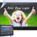 IPROKKO Anti-Blue Light Screen Protector (2 Pack) for All-New Fire HD 8/8 Plus/Kids (12th/10th Gen), Anti-Glare HD Clear Shield PET Film