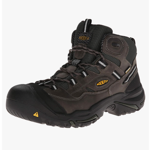 KEEN Utility Men's Braddock Mid Height Steel Toe Waterproof Work Boot 11EE